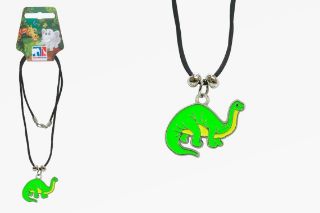 Obrázek z Řetízek s přív.brachiosaurus, kov, barevný (12) 
